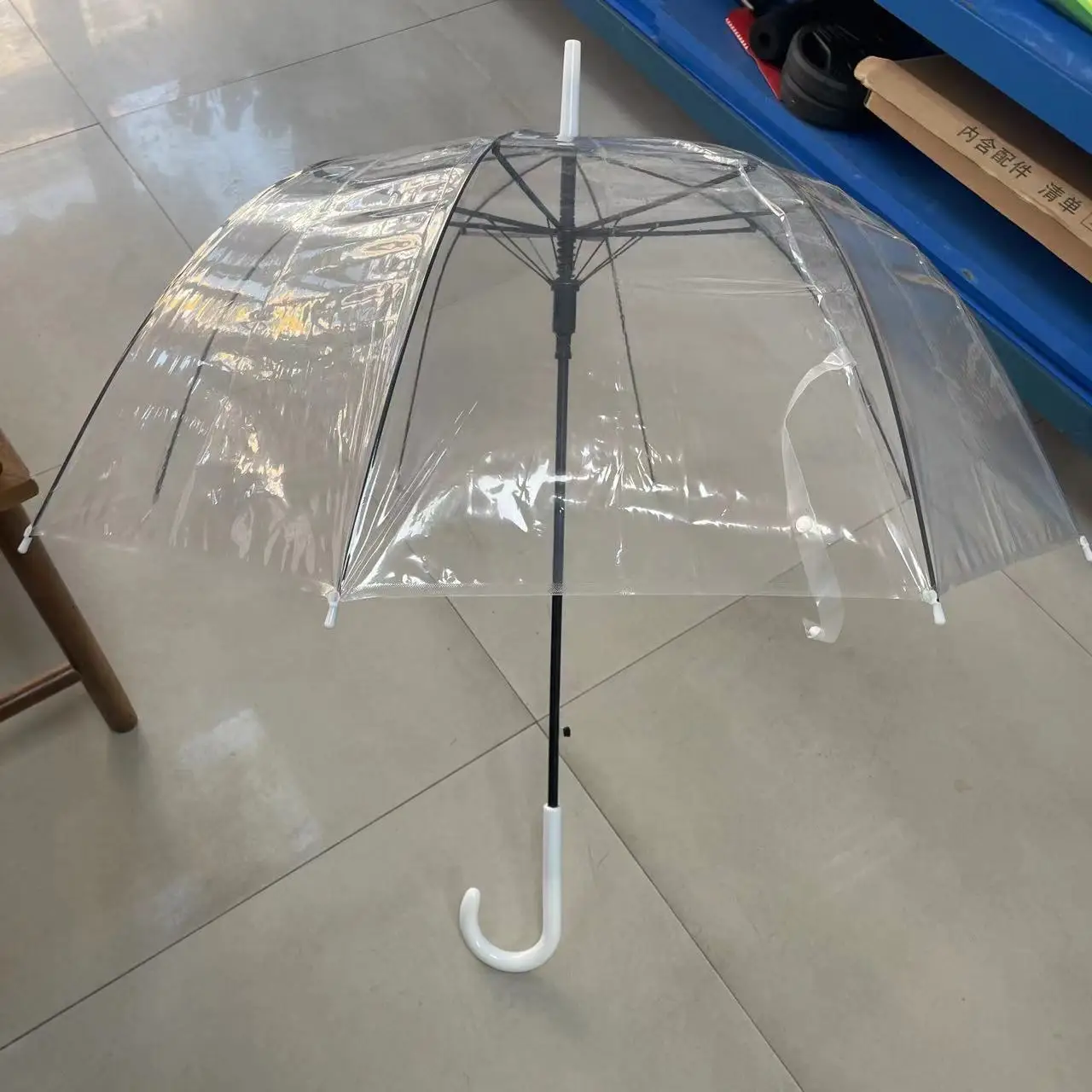 Chinese Manufacturers Wholesale 23-Inch Apollo Dome Transparent Umbrella