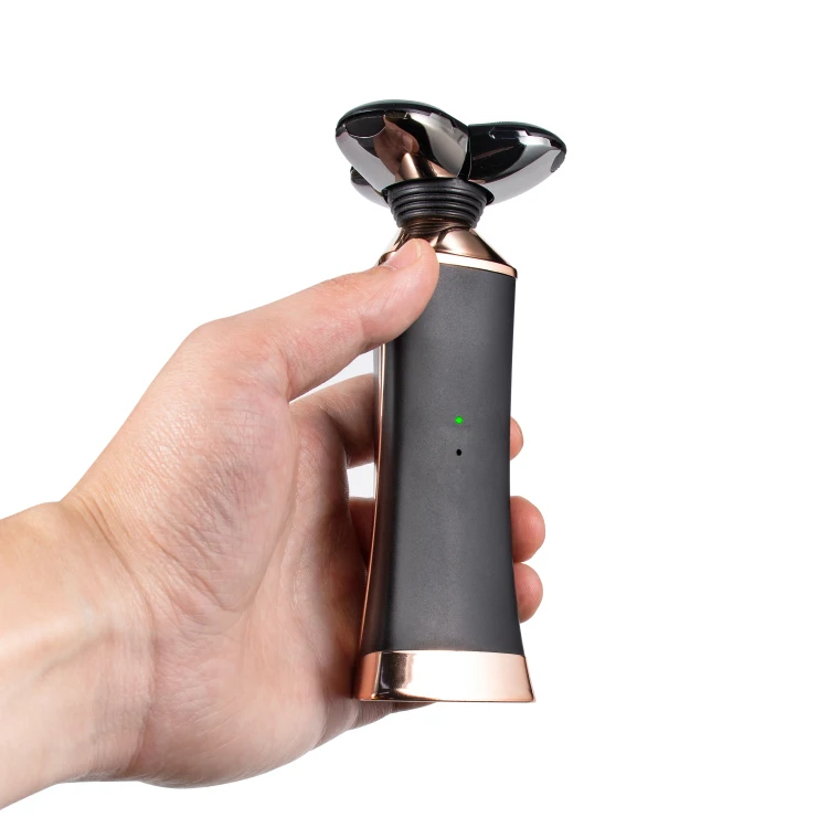 Touch Sensor contact type induction switch  USB rechargeable 3 Head Dry Wet Men Shaving Machine Washable Electric Shaver