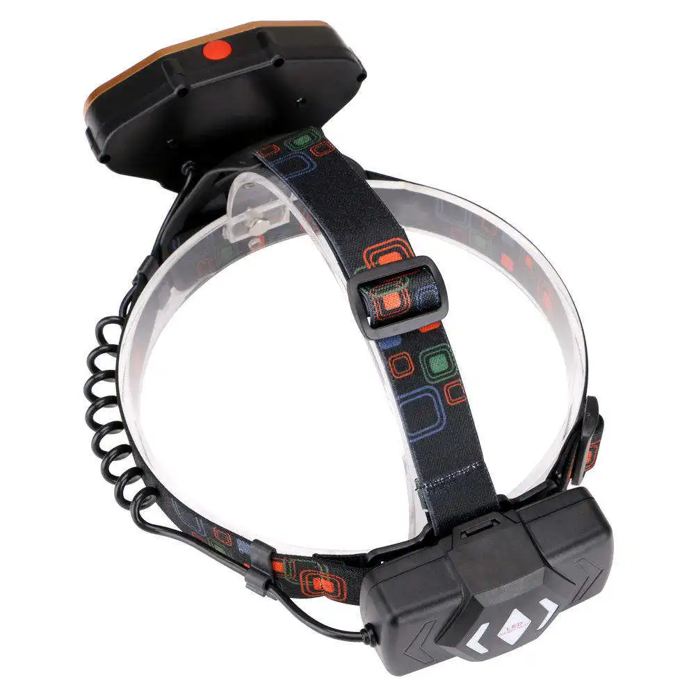 T6 super bright hunting Head torch light headl mount rechargeable Lamp 18650 Waterproof Rechargeable High Power 7 LED Headlamp