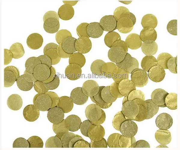 PVC PET gold metallic  Rectangle   foil Confetti for  Birthday Celebrations Confetti Cannon Poppers
