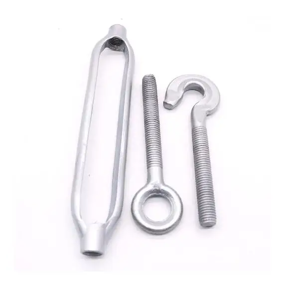 Hot Sale Heavy Duty Carbon Steel Forged DIN1480 Eye and Hook Turnbuckles