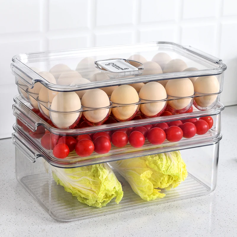 
Factory wholesale kitchen 24 grid portable egg storage container fresh picnic plastic egg storage box 