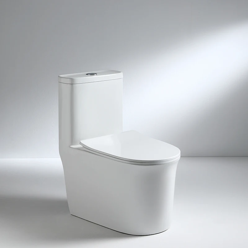 Ceramic Toilet Wholesale Sanitary Washdown Water Closet  Rimless Onepice Water Closet Ceramic Toilet