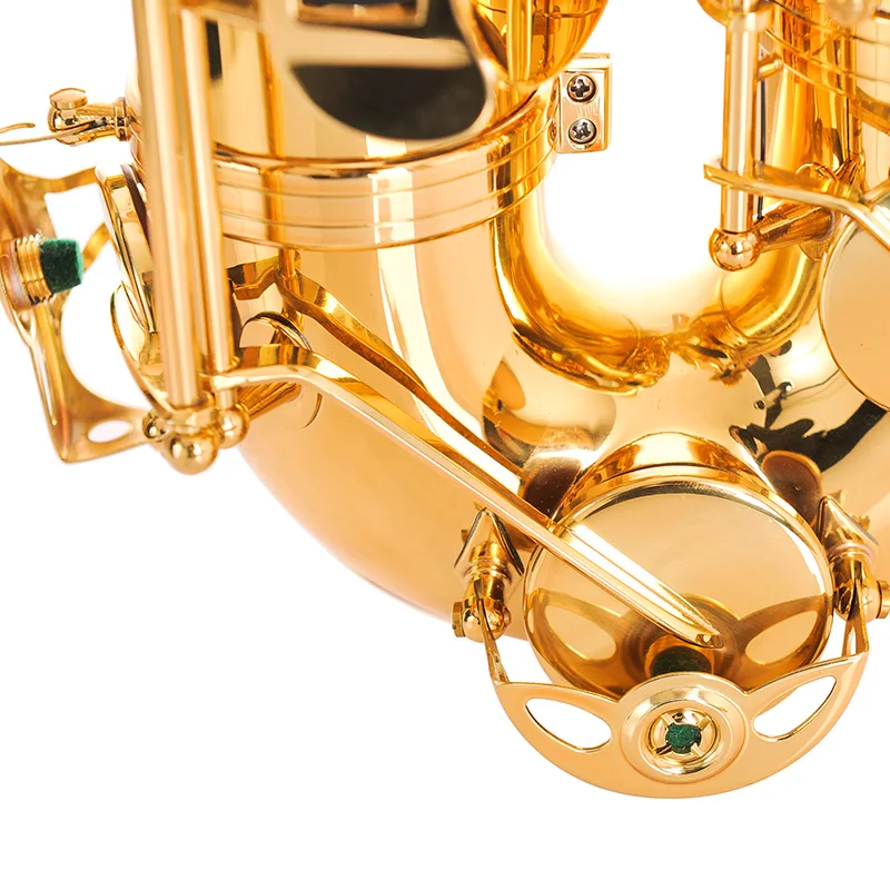 Wholesale professional B-flat tenor saxophone instrument Large saxophone professional performance big coffee recommend gold