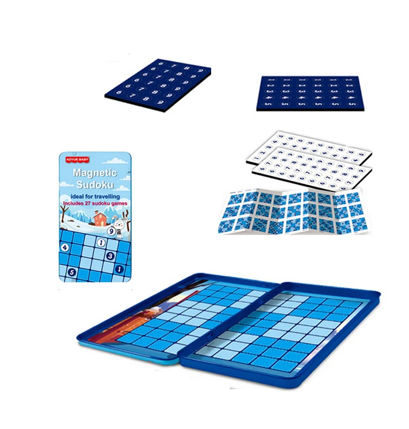 Dollartoys Checker Sudoku Reversi Battlefleet Chess travel checkers Kids Games Custom Portable Size Board Game Toy