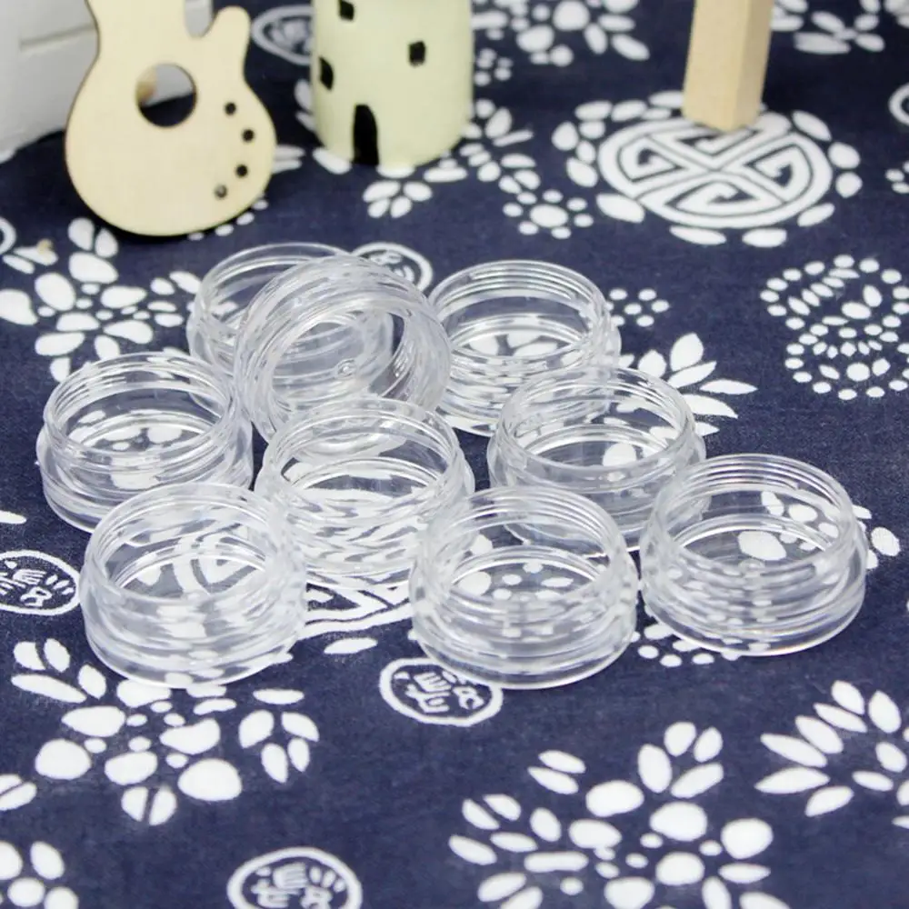 3g 5g Empty Plastic Clear Cosmetic Jars Makeup Container Lotion Bottle Vials Face Cream Sample Pots Gel Box