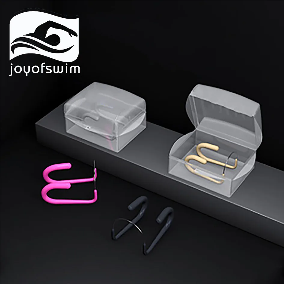 Matt Black Silicone Swimming Nose Clip High Grade Nose Plugs with Waterproof Silica Gel with Multi-Color and Custom packaging