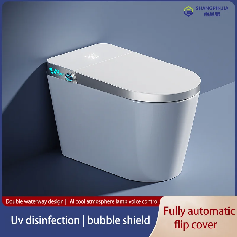 2022 Fashion Modern Bathroom Smart Toilet Bidet Sanitary Ware Automatic Toilet Ceramic Intelligent Intelligent Toilets