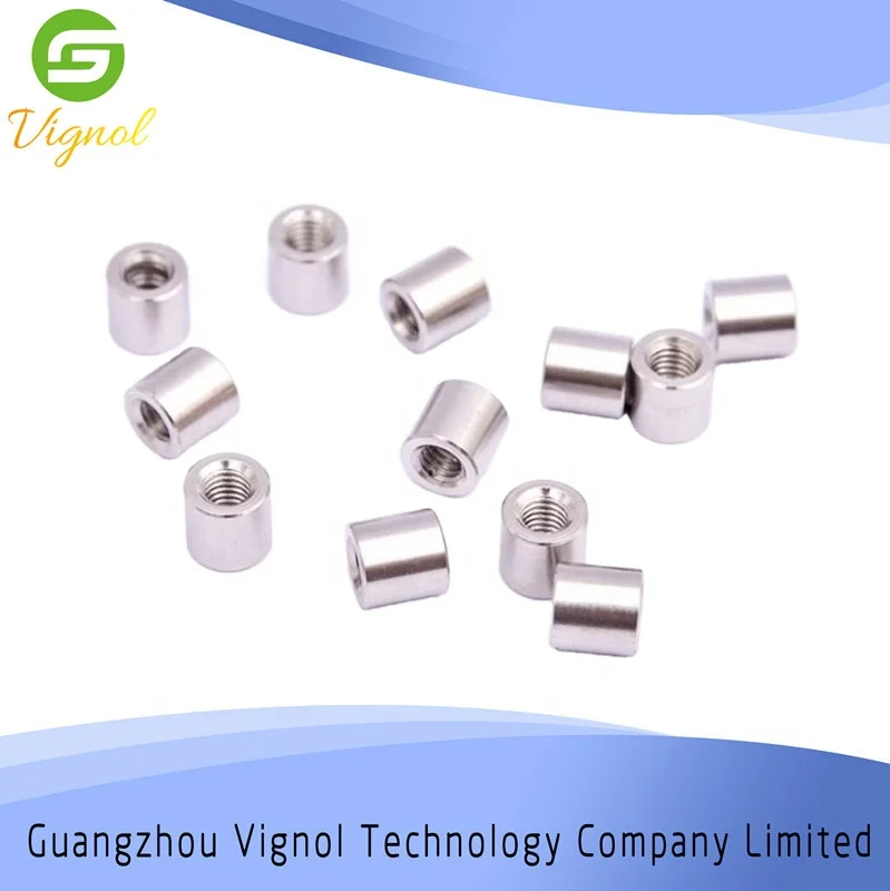 precision cnc turning parts 6061 aluminum cnc lathe turning parts supressor cnc machining parts