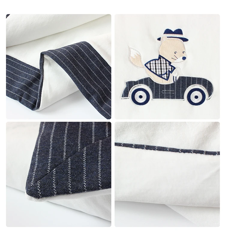 RTS Unisex Autumn Winter Toddler Custom Soft Cotton Velvet Newborn Baby Swaddle Wrap Infant Blanket