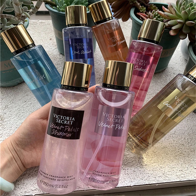 Wholesale 250ml High Quality Body Spray Bodymist Victoria Fragrance Deodorant Body Spray Perfume Body Mist