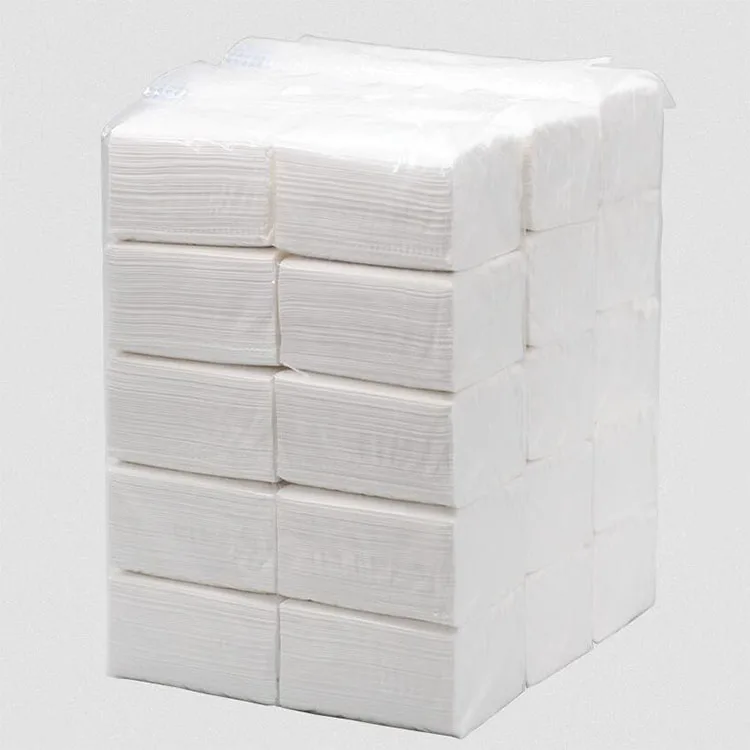 price high quality new arrival reasonable price simple tissue box papier de soie big size softwood pulp facial tissue paper