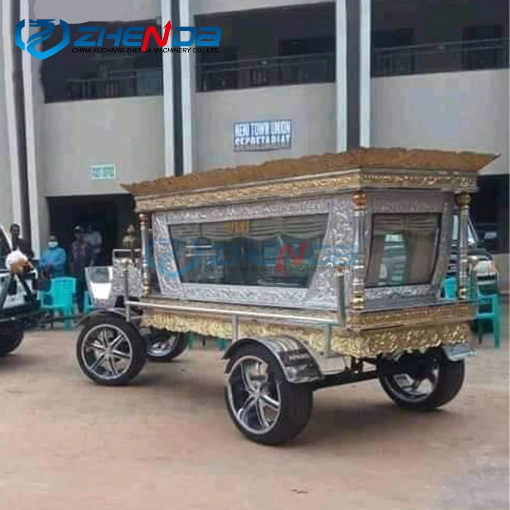 horse hearse coffin container funeral supplies hearse for sale Hearse funeral car Funeral car