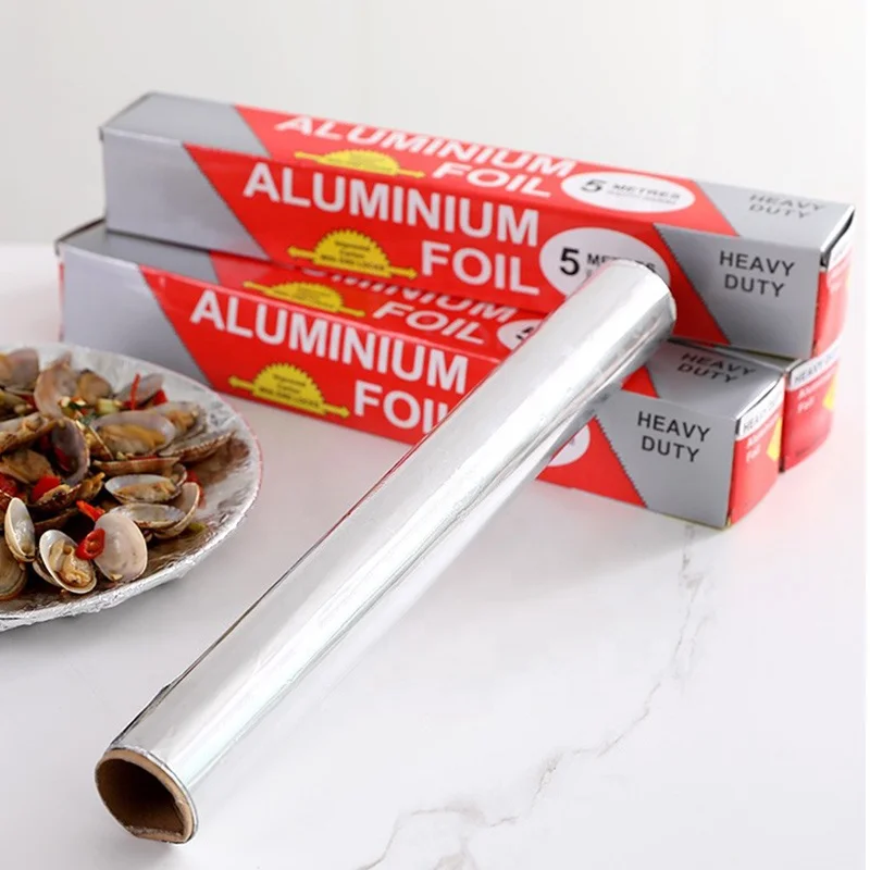 Hot Sale Household Aluminum Foil Baking Pan Good quality Kitchen tin foil roll aluminum