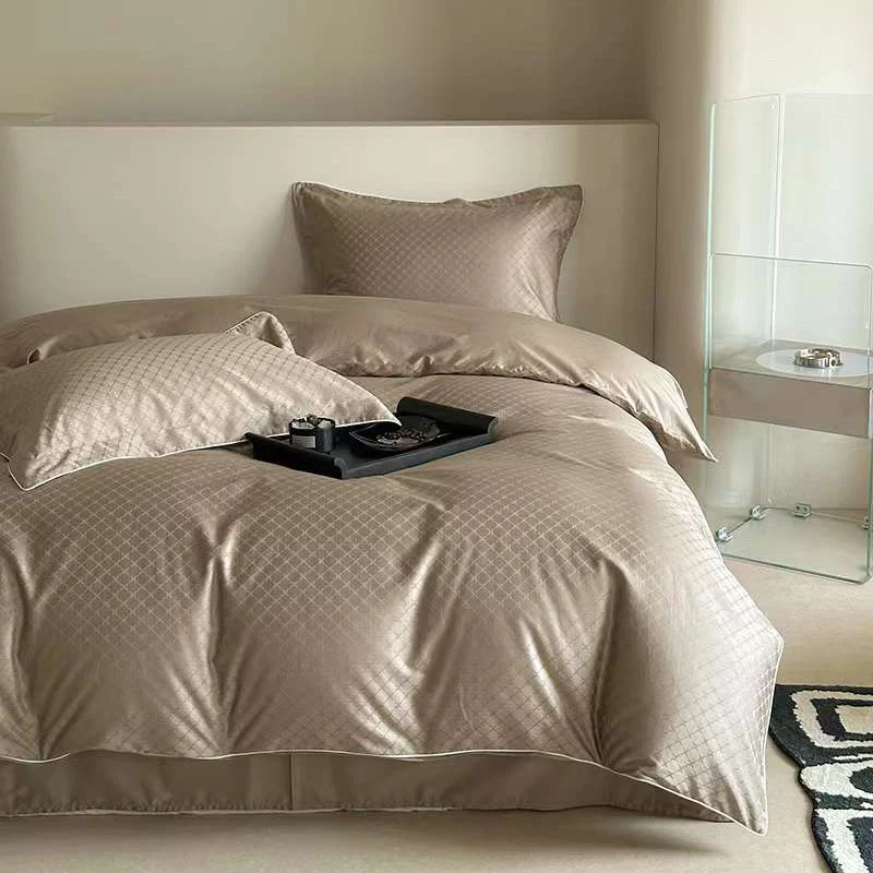 Оптовая продажа 4 шт. набор простыней для гостиничных из 100% хлопка