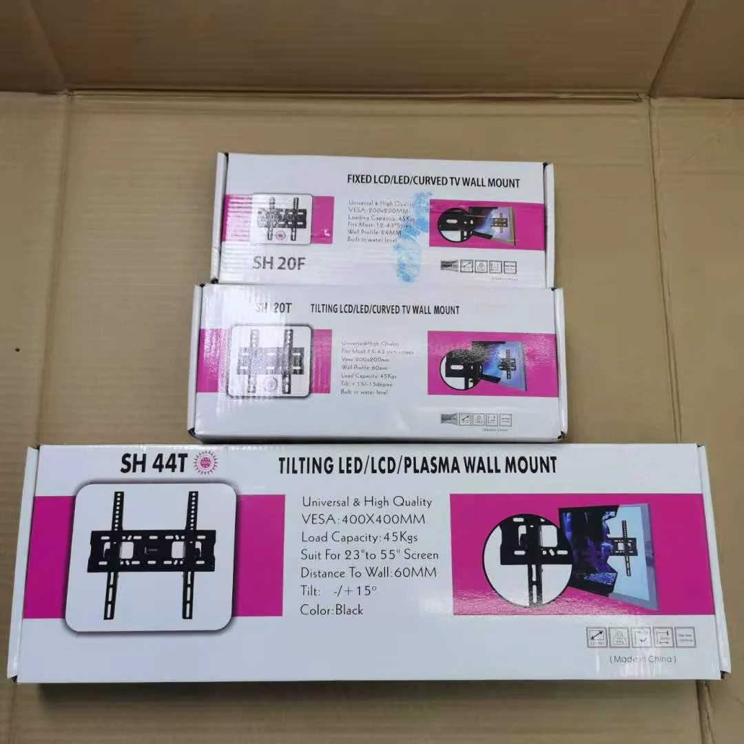 Wholesale Universal Led Lcd Tilt  TV Wall Mount Bracket for 23-55 inch  SH44T