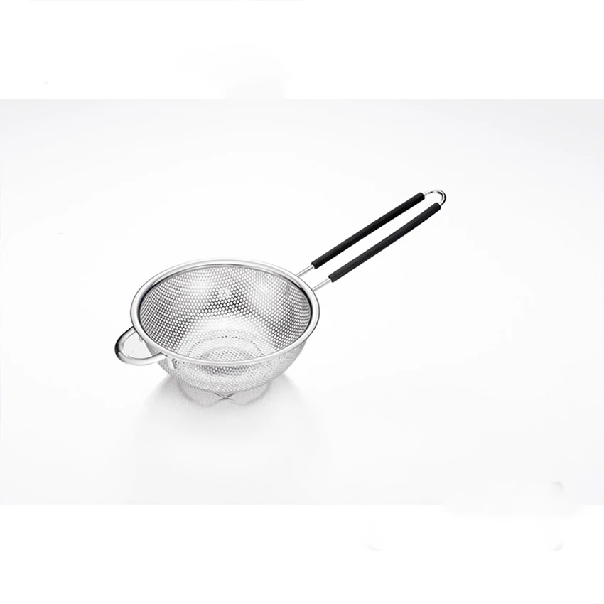 Stainless Steel Kitchen Fine Mesh Tea Fine Y-mesh Juice Egg Strainer With Handle