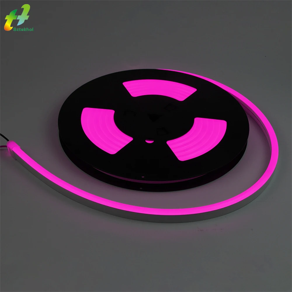 New generation separently split neon tubes cover 12V flexible strip lights silicone flex led neon separate