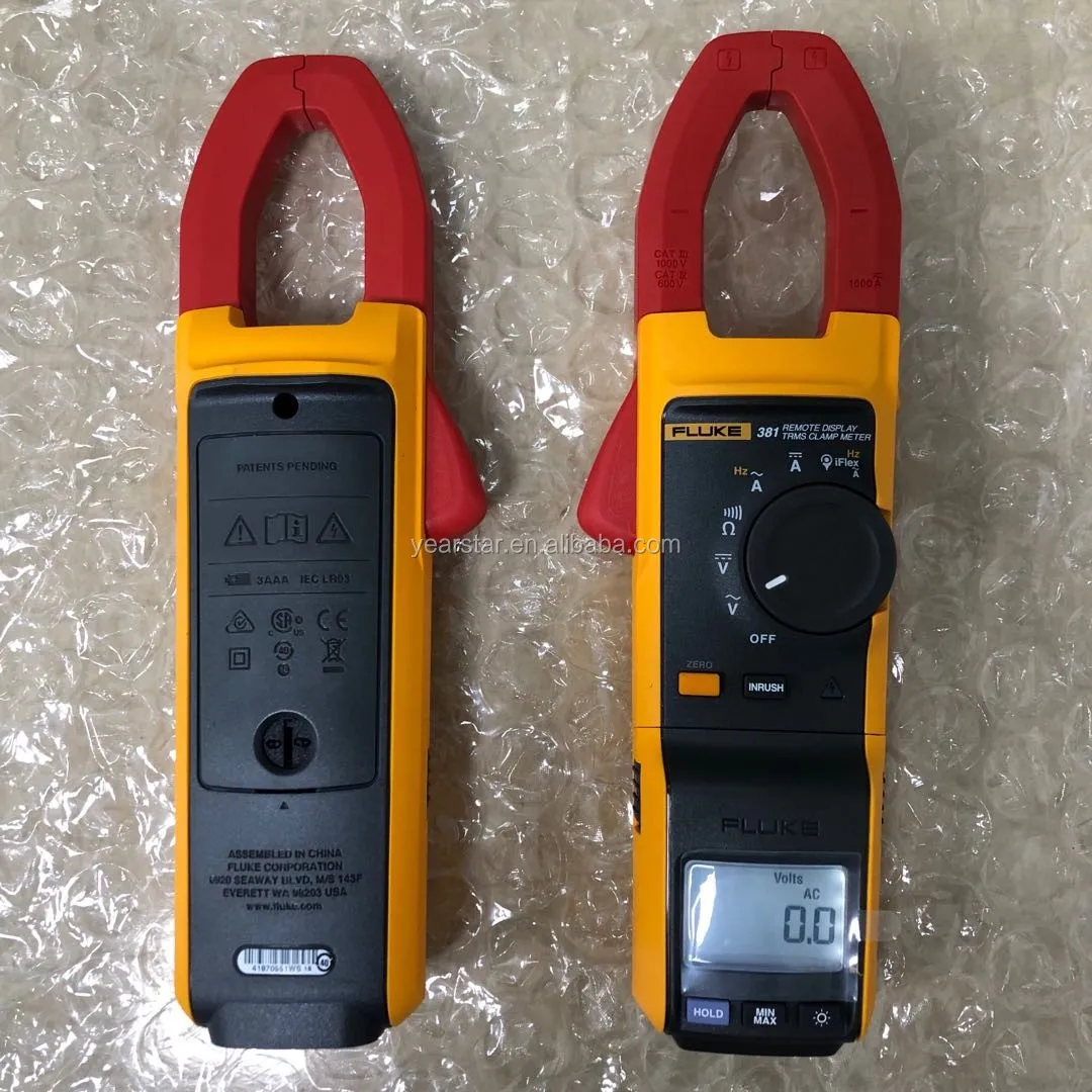 Measure accurate automatically sets filter out noise Remote Display with current probe Fluke 381 Clamp Meter Multimeter
