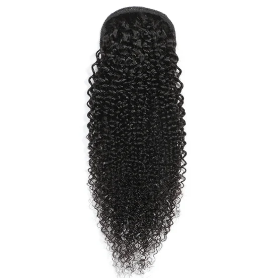  Wholesale Natural Color Virgin Human Hair Wig Female European And American Kinky Curly Wigs