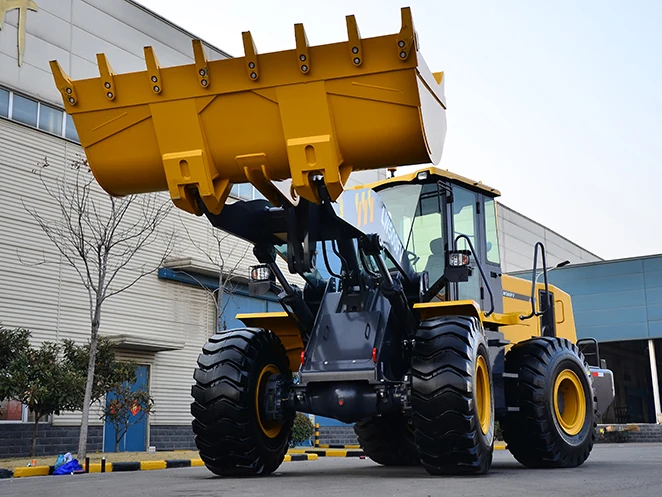 2025 Official LW550FN 5  ton Chinese Brand New Cheap Mini Wheel Loader  for Sale