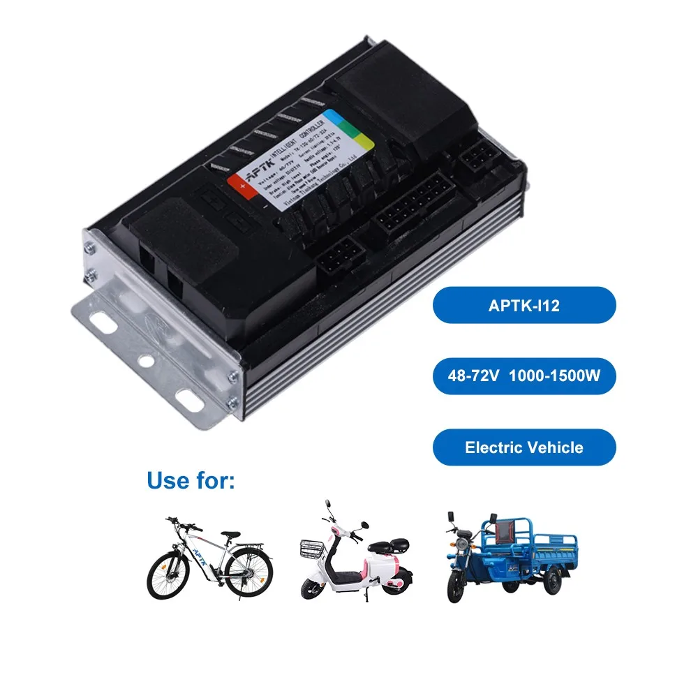 Hot Sale 48v 60v 72v BLDC Motor Controller Electric Scooter Parts 1000W 1500W Controller For Golf Cart