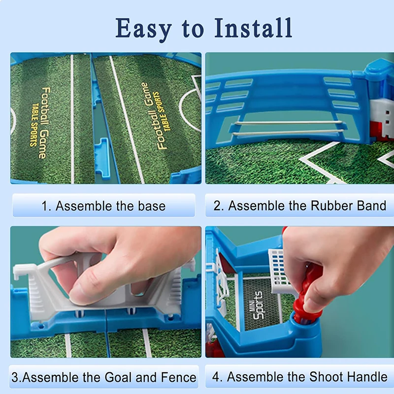 Sport Board Game Adults Kids Family Night Fun Indoor Game Room Tabletop Football Soccer Pinball Mini Foosball Games