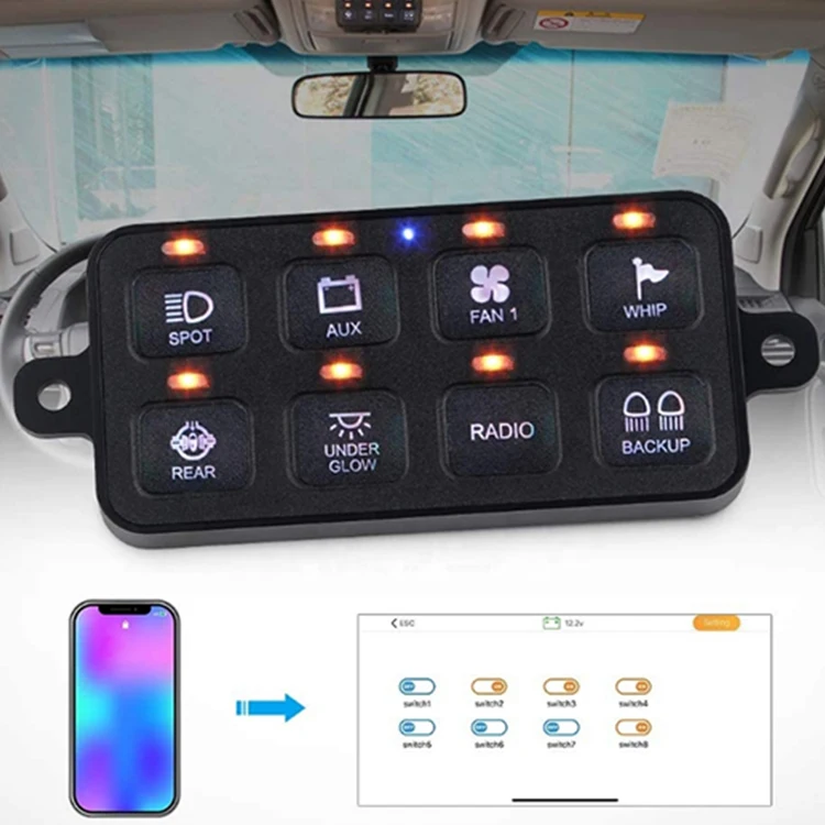 Genuine Car Waterproof 8 Gang Panel Hr17 Low Voltage Fuse Switch Disconnector