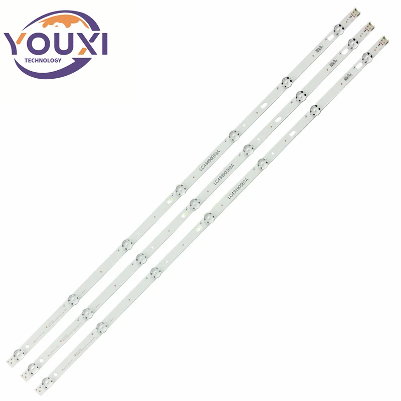 Световой светильник LC43490063A 64A 62A 67A для LG 43LK5700 43UK6250PUD 43UK6300 43UJ6500 43UJ6560 43UJ6350 43UJ6300 Tiras LED TV