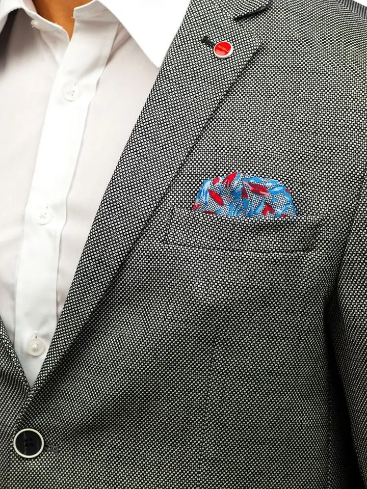 Fashion Hot sale High Quality Black Blazer Coat For Man  Turkish high quality  brand Low MOQ