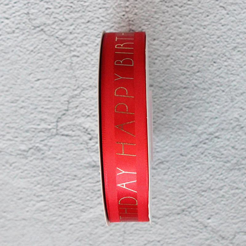 
Wolesale 1-inch wedding cake celebrates Christmas bow gift box packing Satin Gift Ribbon 