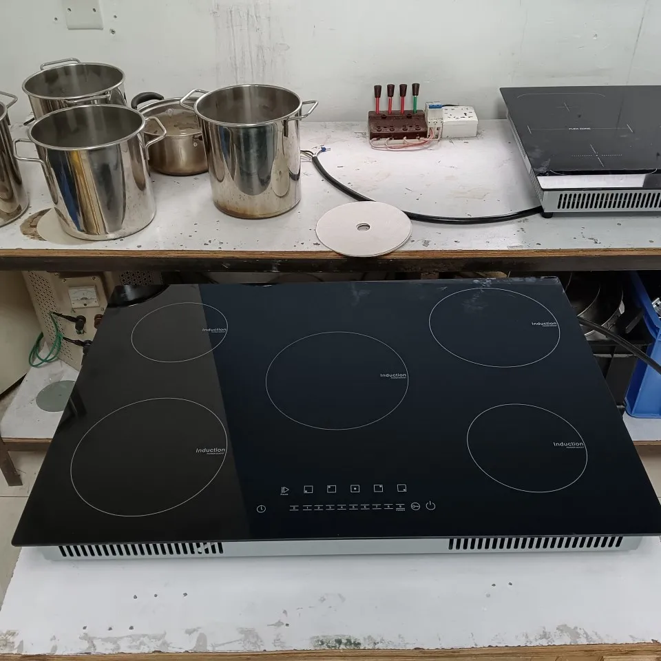 Made Touch Oven Best Restaurant Induction Spare Parts Built-in 5-burner Induction Cooker