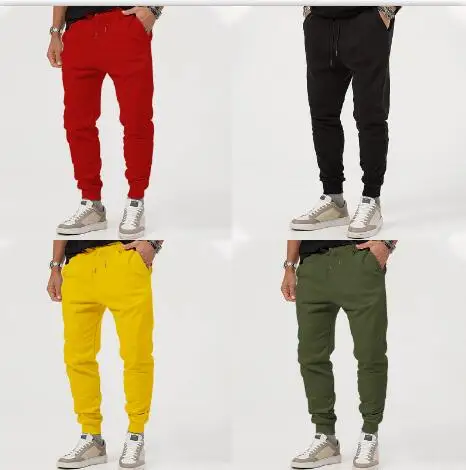 PASUXI 2024 Male Slim Fit Spring Cargo Pants Men Trousers New Classic Streetwear Casual Men Harem Jogging Pants