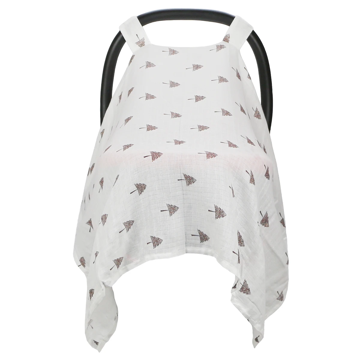 Wholesale Breathable Baby Car Seat Cover Custom Logo Printing Baby Carseat Cover Car Seat Nursing Cover