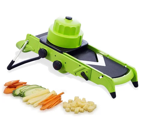 Kitchen Gadgets Adjustable Hand Operated Frozen Meat Onion Watermelon Mandoline Slicer Vegetable Cutter