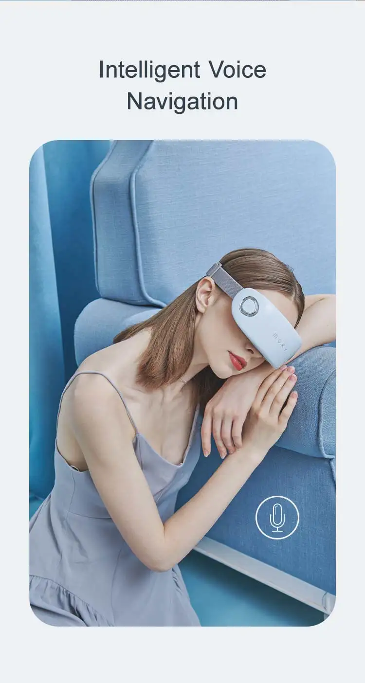 4d smart eye massager machine best household eye massager with heat compression\n