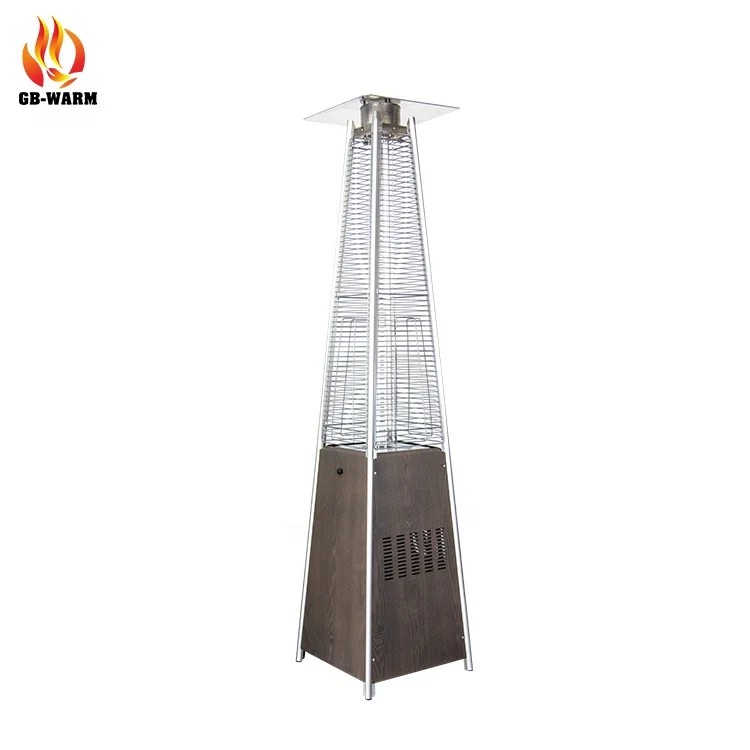 Factory direct supply beautiful fire patio heater high quality cast iron  fire flame heater for garden patio heater