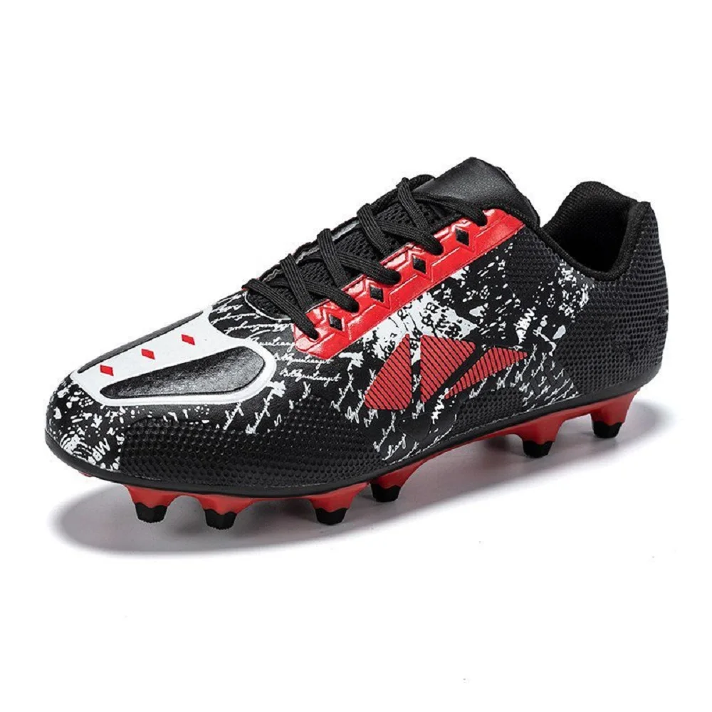 Soccer Shoes for Men Women Student Football Boots Long Spikes Soccer Cleats Kids Women Football Shoes