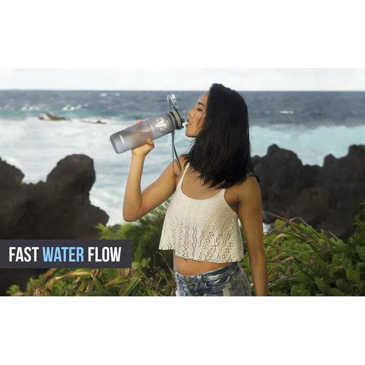 Best Selling Wholesale Custom Silicone Wrap Drinking Glass Travel Water Bottle Flask