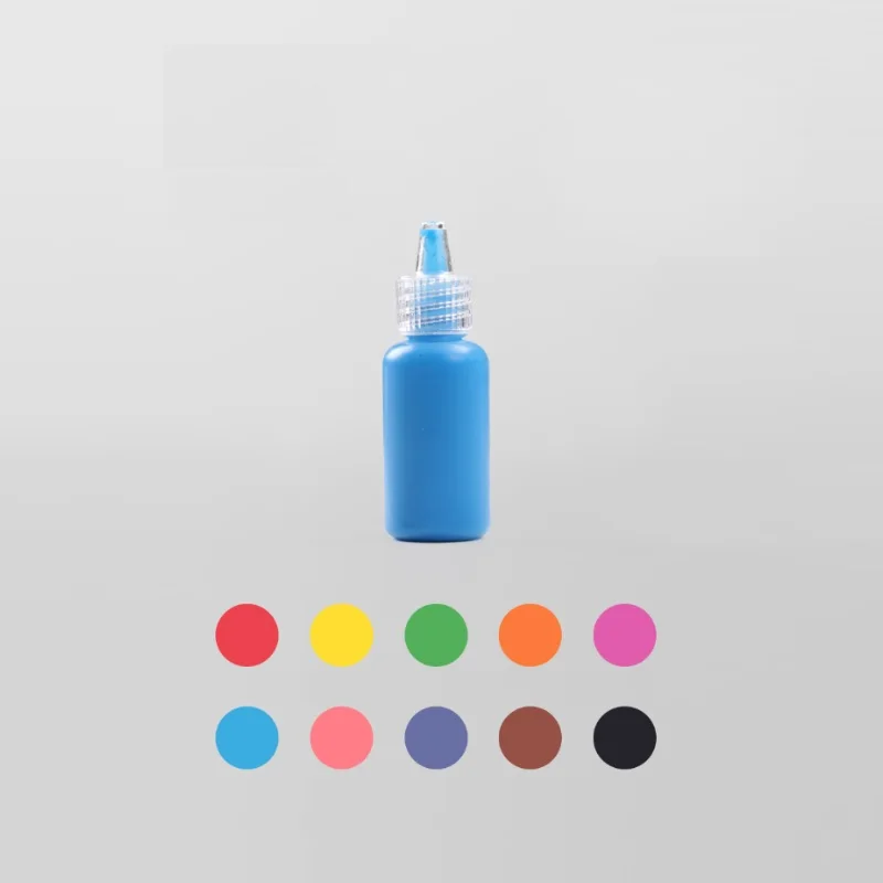 6 Color 22 ML Glowing In The Dark Fabric Paint For Shoes 3D Paint Set