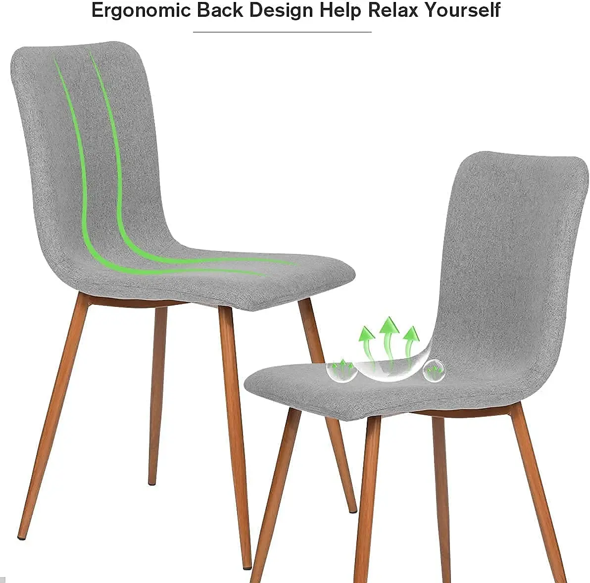 Fabric Dining Chair Luxurious Reception Furniture Chair Restaurant Hotel Meeting Chair