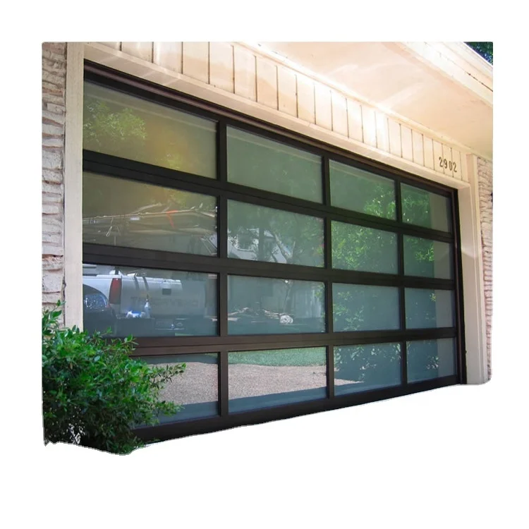 Modern Style Automatic Sectional High Quality Garage Door For Home Building