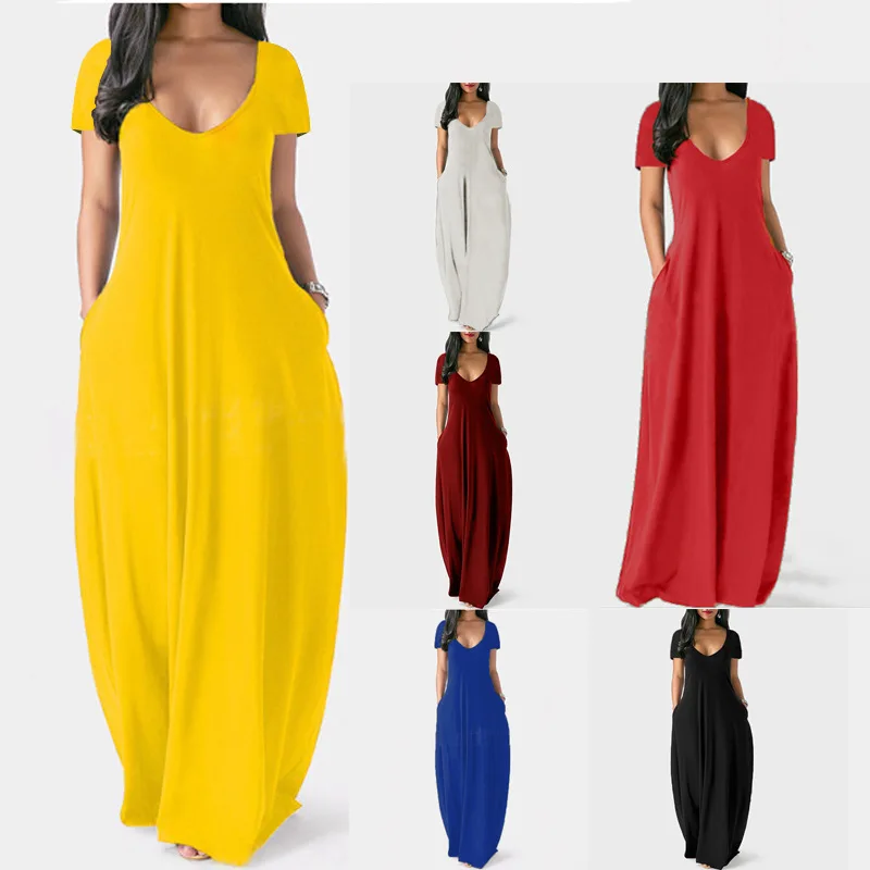 Vestidos Casuales Damas 2023 Spring Summer Women Fashion Clothing Vestido Verano Informal De Talla Grande Para Mujer Women Dress