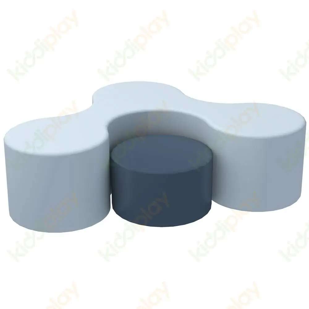 
indoor soft playground Kids living room furniture set soft chair 