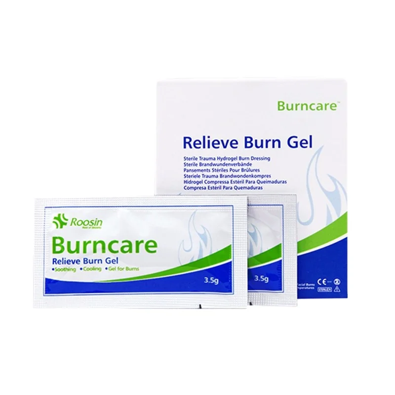 Sterile Breathable Burn Relieve Gel Burn Gel Cream for First Aid Use Only