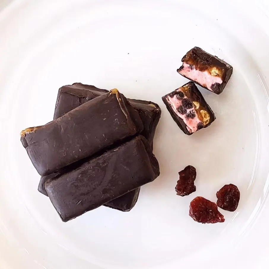 delicious healthy Delicious Nutty toffee chocolate filling candy for OEM for supermarket packing