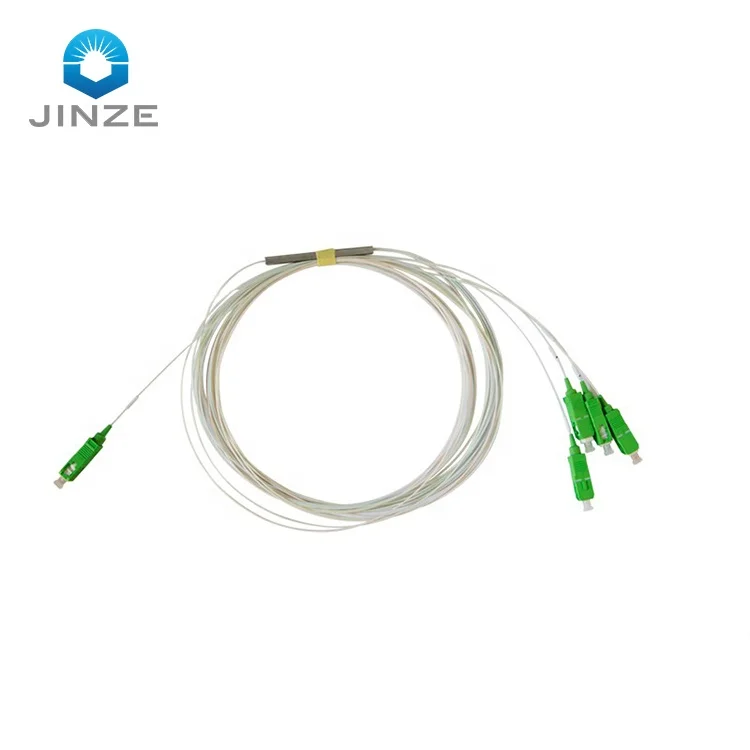Supply Good Quality 1X4 2X8 optic fiber splitter 1X8 Optical PLC Splitter SC/APC