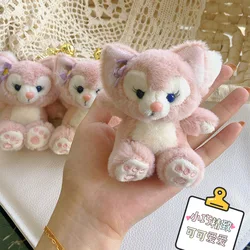 Mini Linabell Backpack Keychain 3D Design Cartoon Doll Stuffed Toys Fox Animal Plush Toy