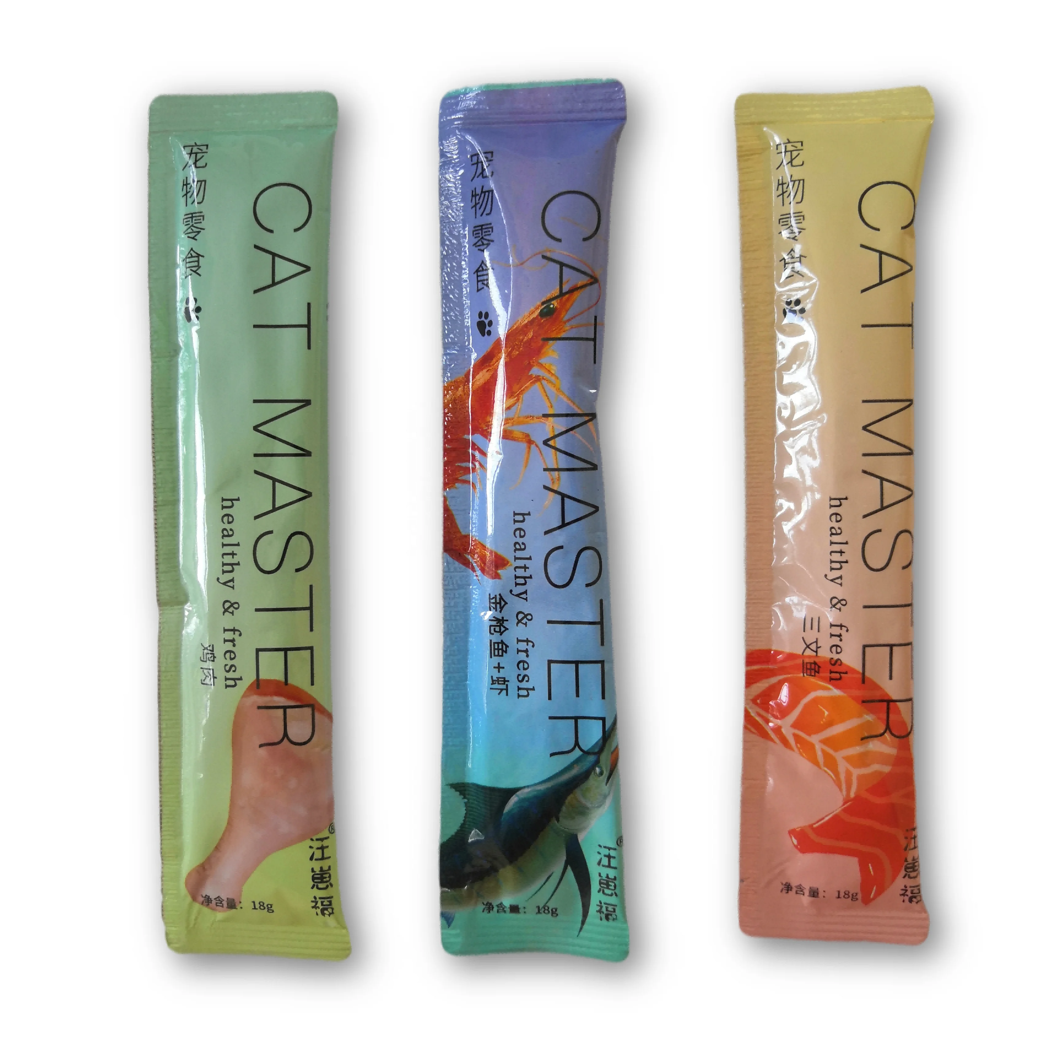 Hottest Selling Halal Certified Pet Snack Liquid 4 Tastes Cats Love To Eat Wet Cat Food Cat Slip