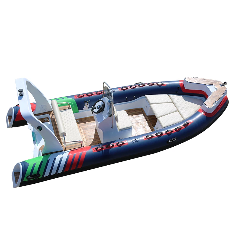 Inflatable Rubber Boat  Luxury yacht Boats with CE in Hypalon or PVC Fishing and Sport Dinghy Made In China